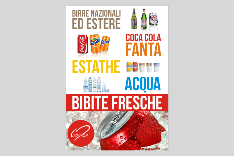 Locandina Bibite Fresche